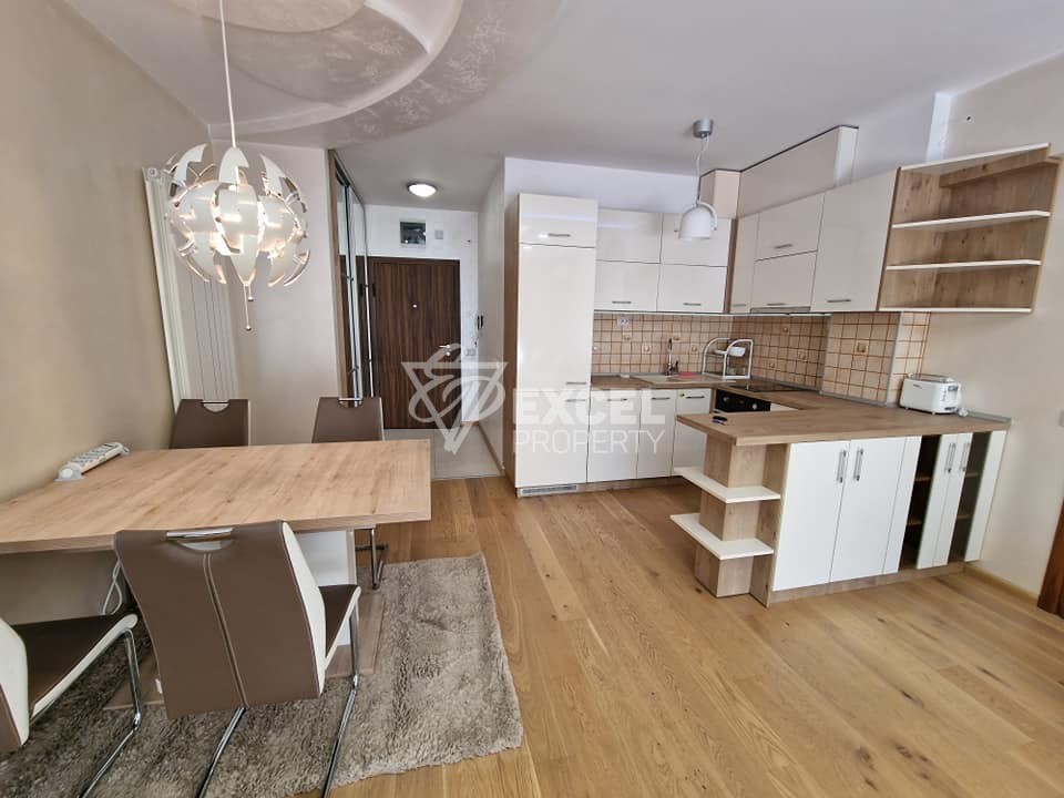 Two bedroom apartment with garage for rent in the Maxi complex, Vitosha quarter, Sofia