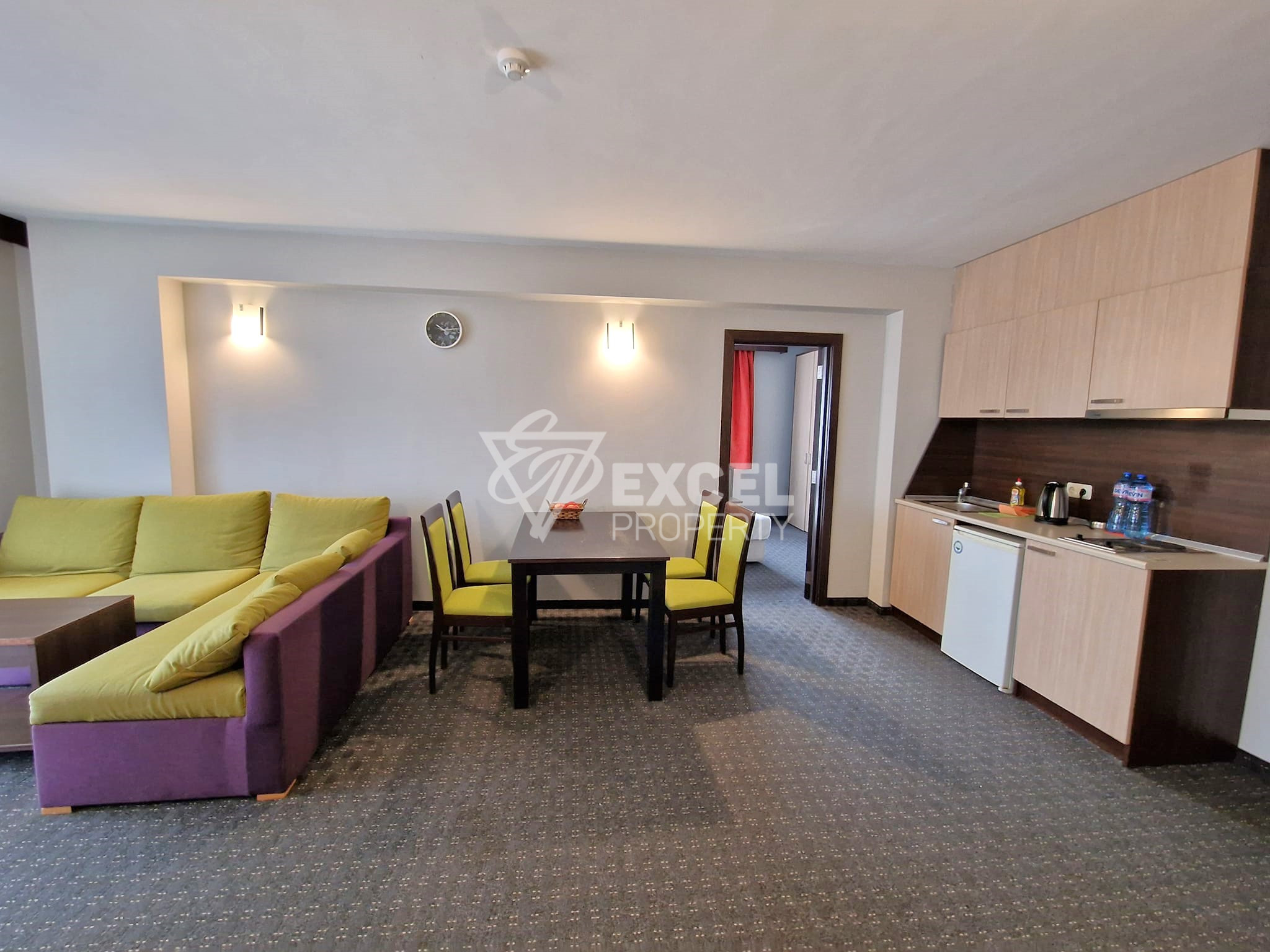 Two bedroom apartment 200 meters from the ski lift for sale in MPM Guinness hotel, Bansko