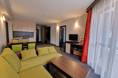Two bedroom apartment 200 meters from the ski lift for sale in MPM Guinness hotel, Bansko