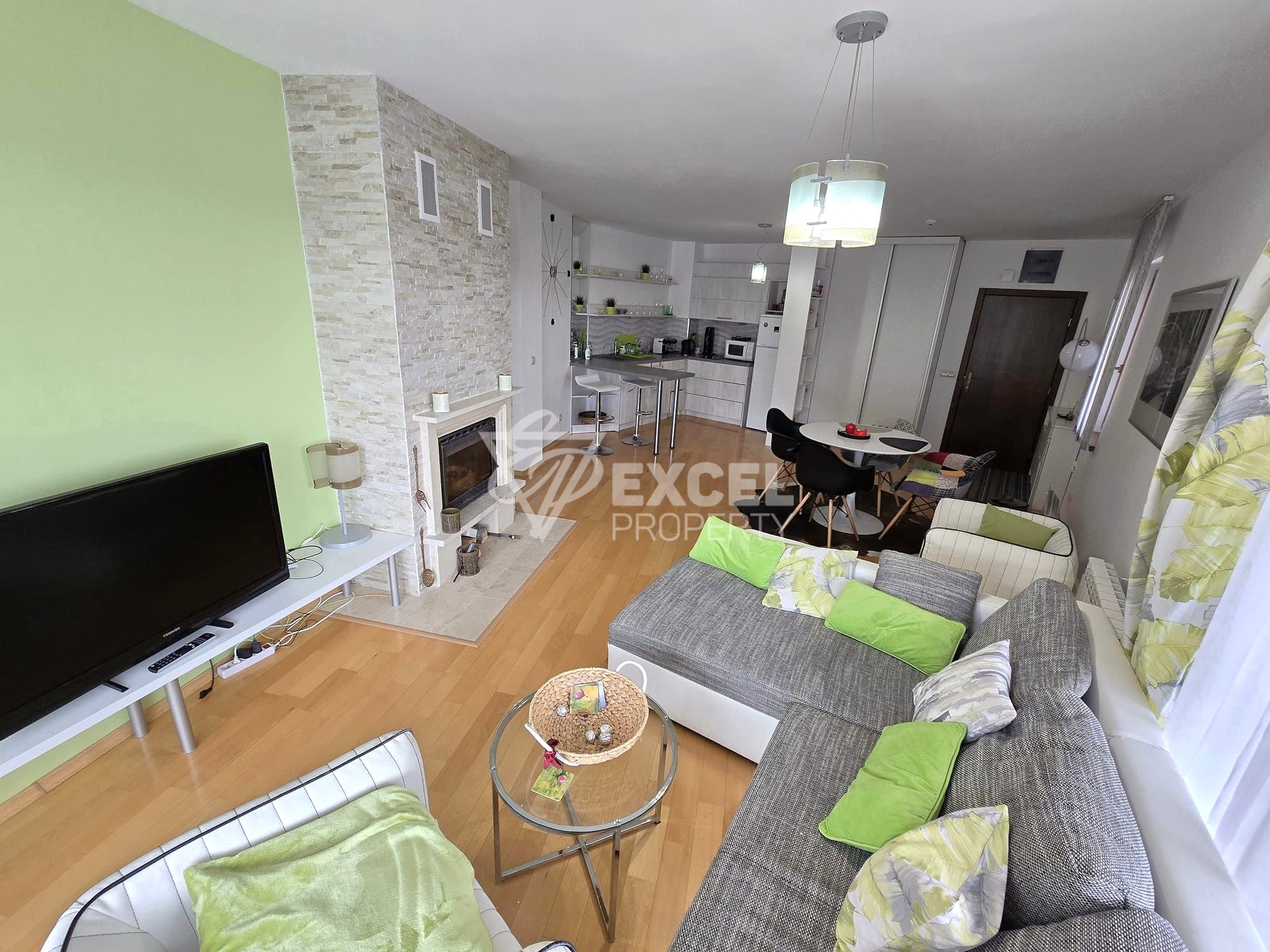Furnished two bedroom apartment for sale in Gramadeto area, Bansko