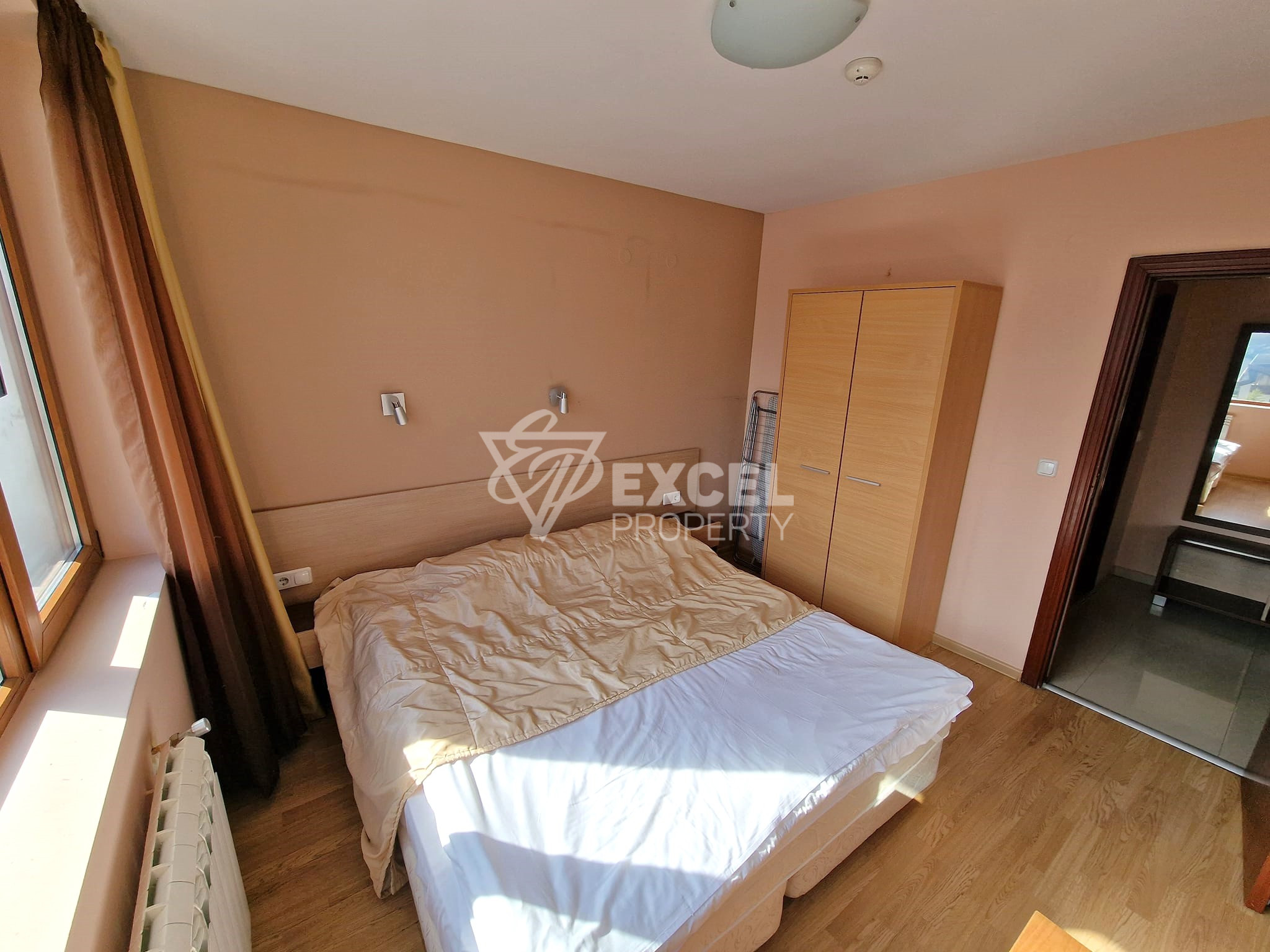 Redenka Holiday Club: one bedroom apartment with south exposure and beautiful mountain view for sale near Bansko and Razlog
