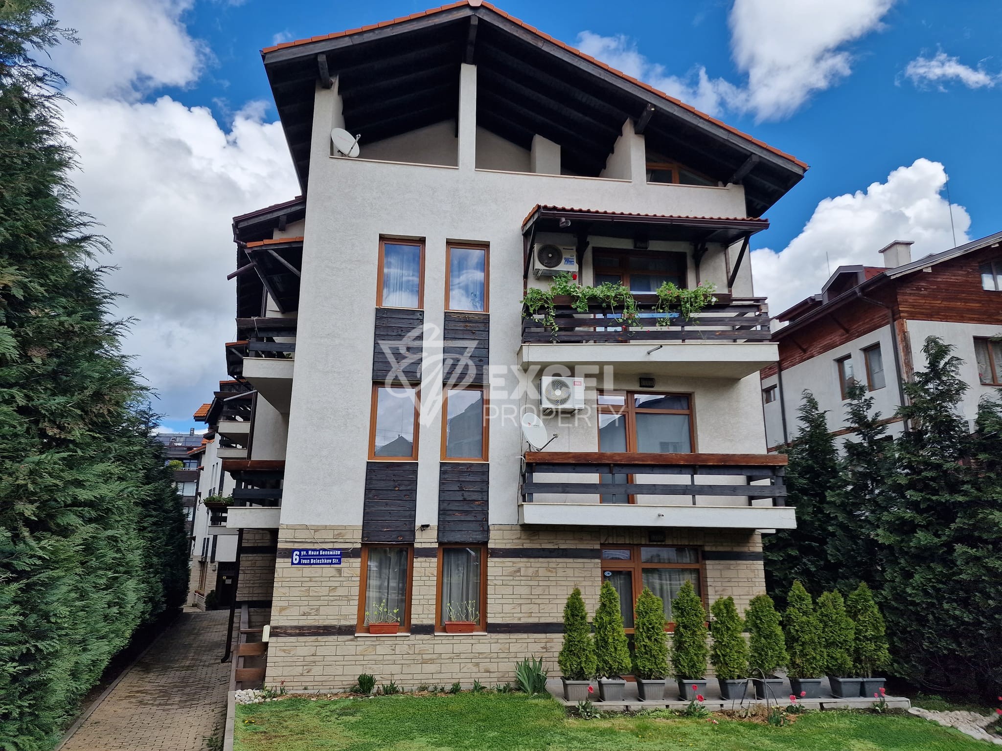 One-bedroom apartment in a residential building for sale in Bansko next to Lucky Hotel