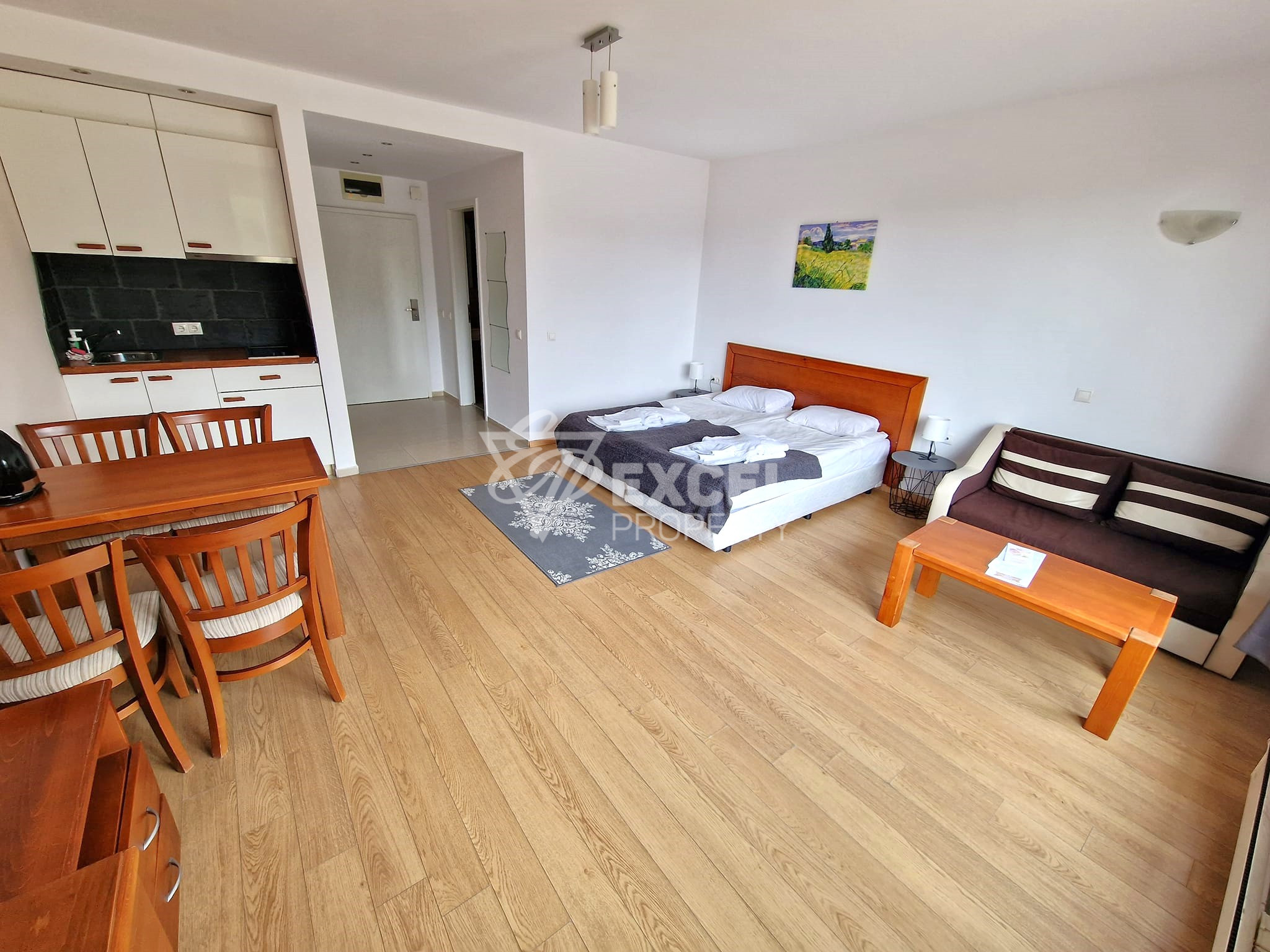 Spacious studio for sale in Saint George Palace Aparthotel, Bansko