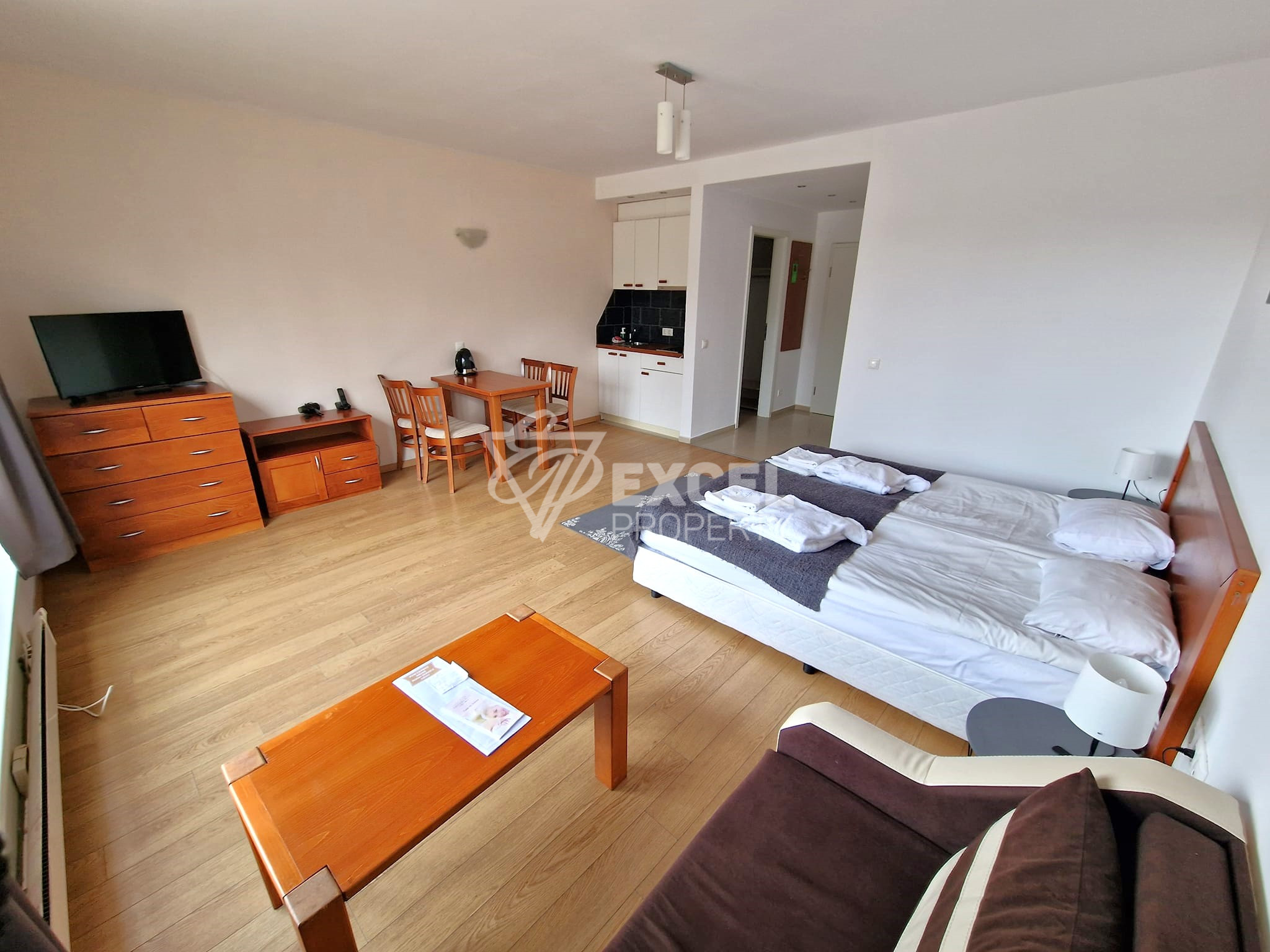 Spacious studio for sale in Saint George Palace Aparthotel, Bansko