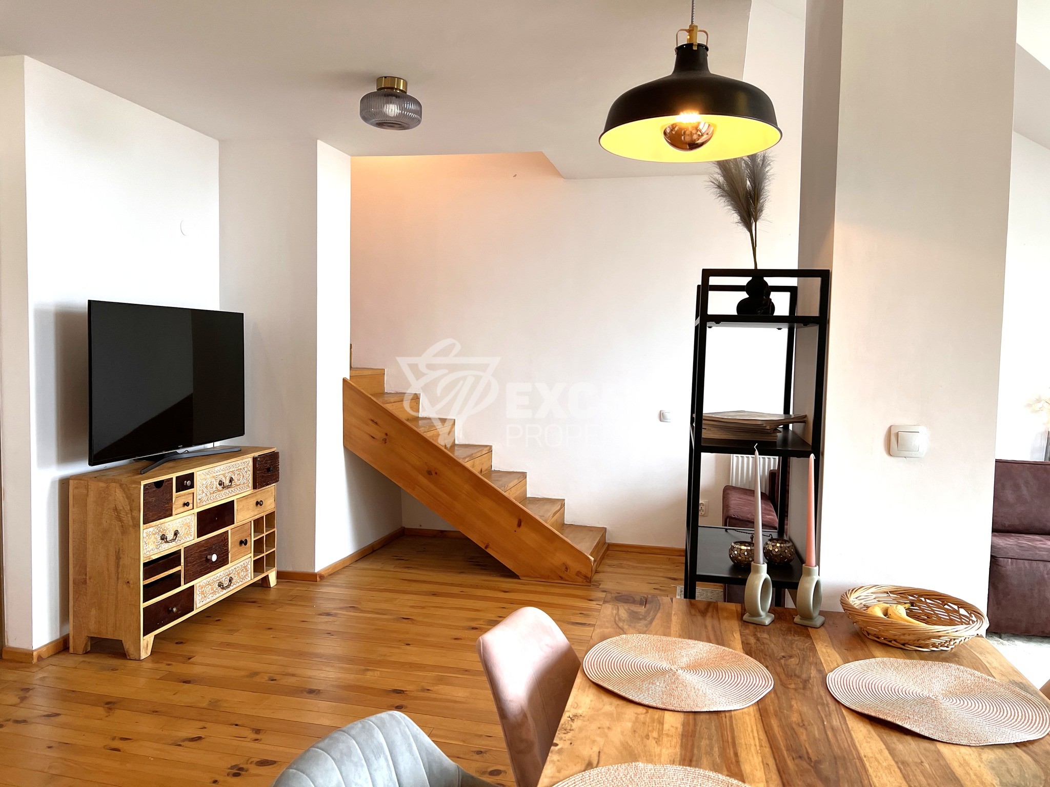 A unique apartment (maisonette) with a frontal view of the Pirin Mountains for sale in Bansko