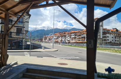 Furnished two-bedroom apartment for sale 50 meters from the ski lift, Bansko