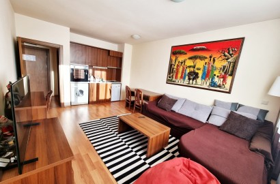 One-bedroom apartment 50 meters from the ski lift in Bansko for sale