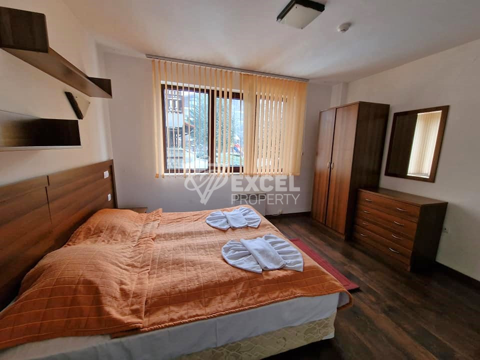 Furnished two bedroom apartment with fireplace for rent in Winslow Infinity, Bansko