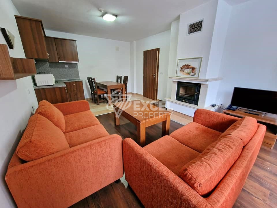 Furnished two bedroom apartment with fireplace for rent in Winslow Infinity, Bansko