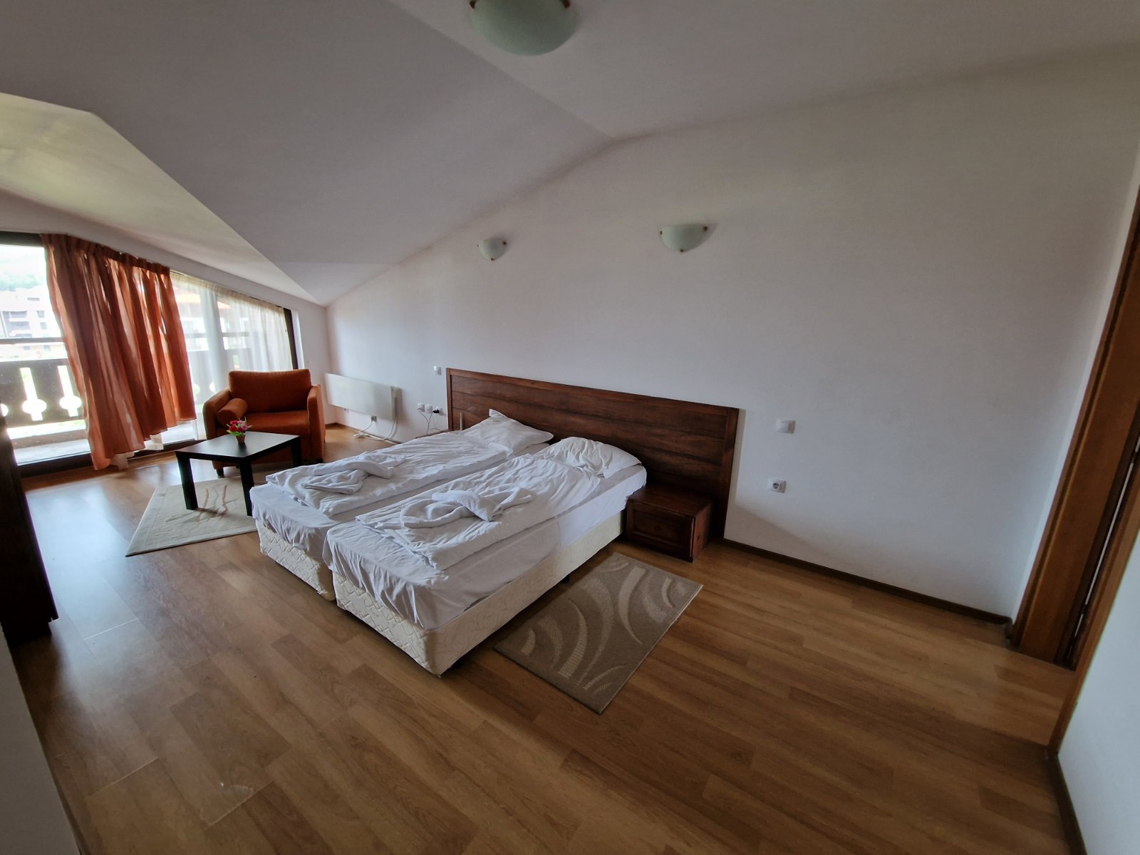 Furnished two bedroom apartment next to Kempinski Hotel for sale in Bansko