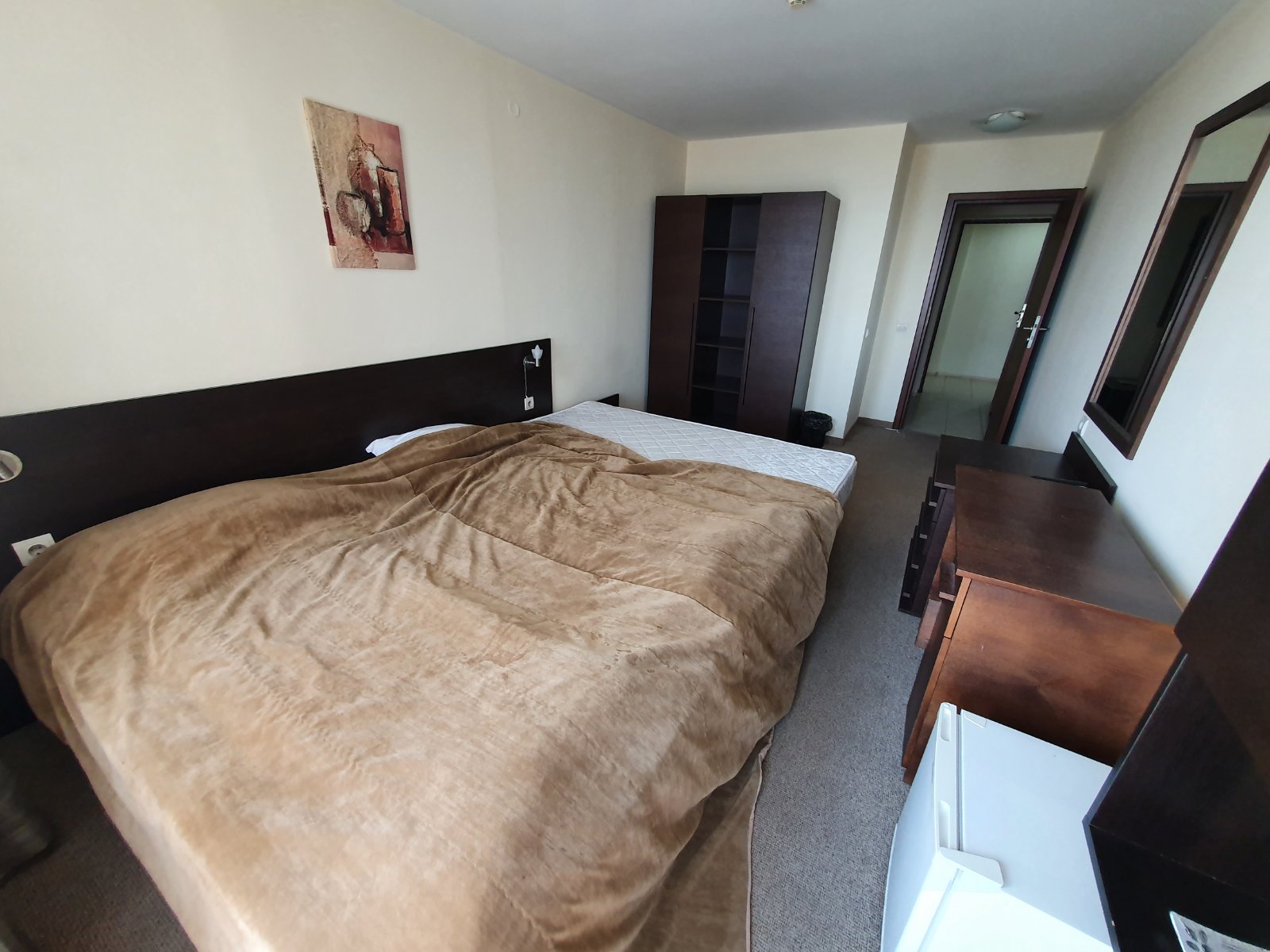 Spacious one bedroom apartment with two bathrooms for sale in Bansko