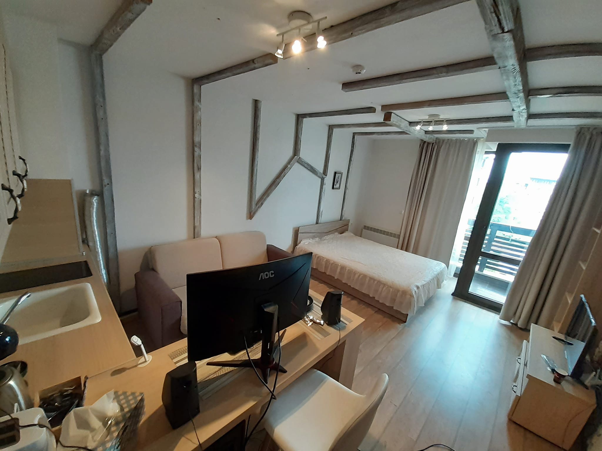 Investment in Bansko: Eco furnished studio for sale in Alpine Lodge