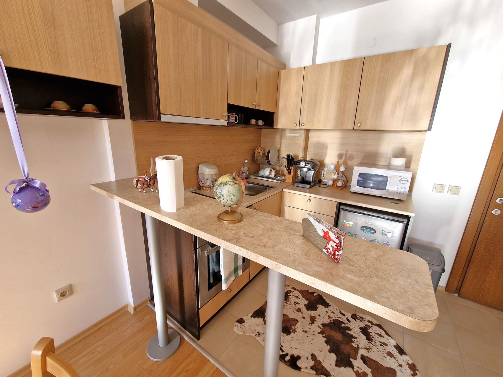 Southern one-bedroom apartment for sale in the Aspen Valley complex near Razlog