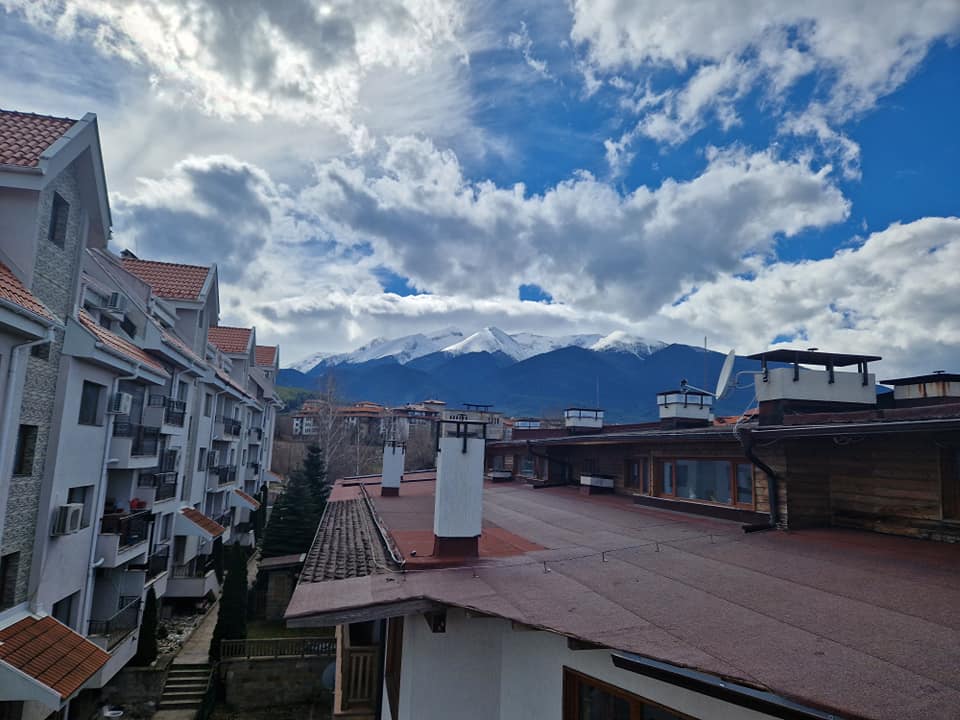 Bansko: Studio with a stunning view of the Pirin Mountains