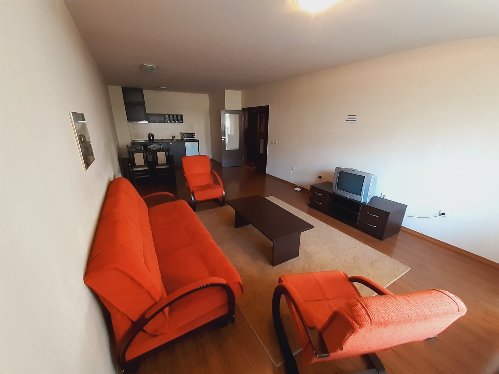Spacious two-room apartment in Bansko Royal Towers next to the ski lift