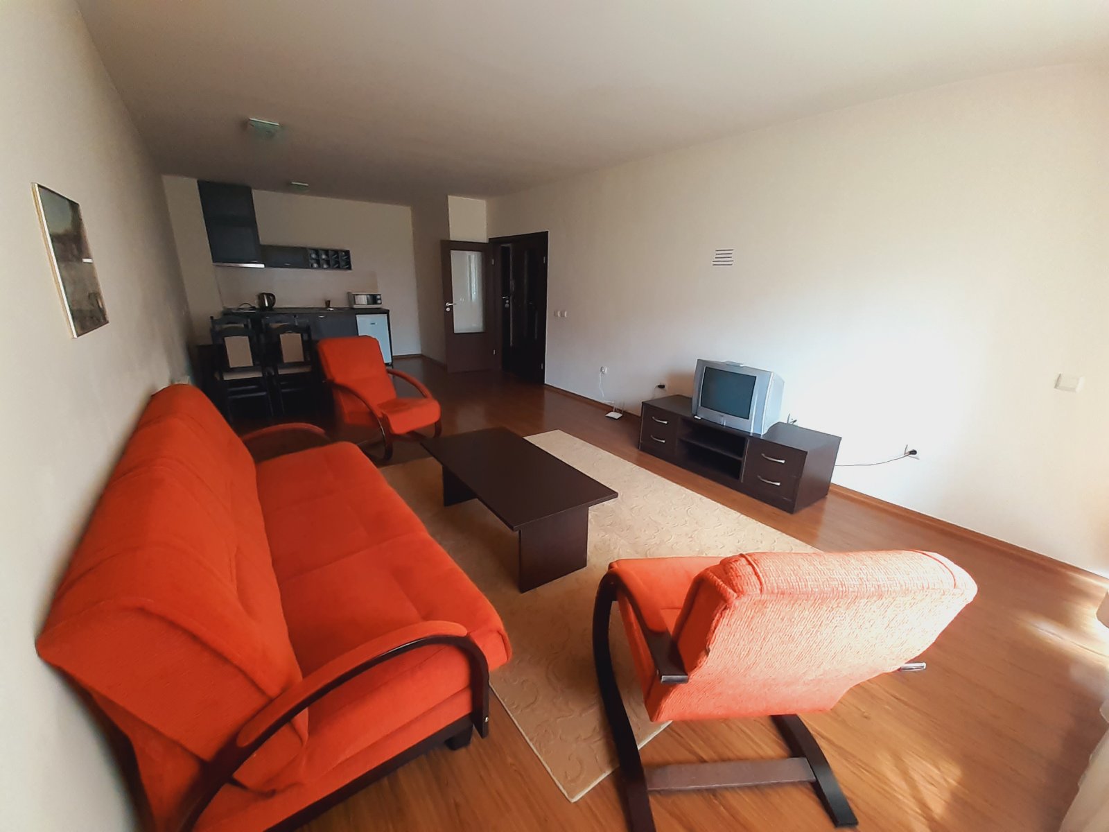 Spacious two-room apartment in Bansko Royal Towers next to the ski lift