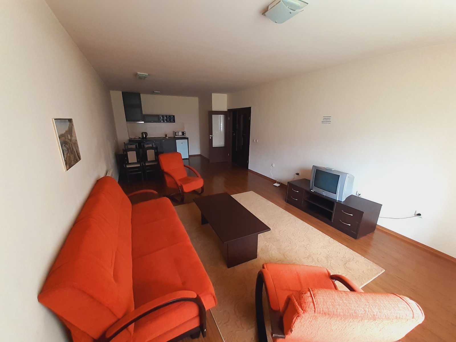 Spacious two-room apartment in Bansko Royal Towers next to the ski lift
