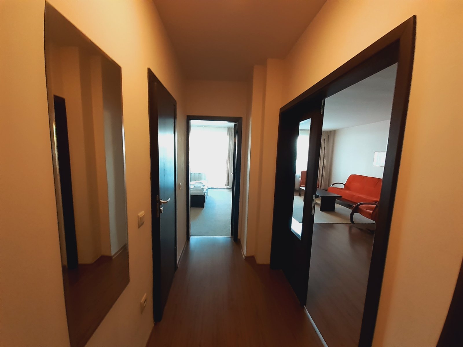Spacious two-room apartment in Bansko Royal Towers next to the ski lift