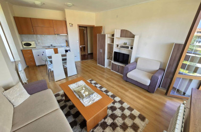 One bedroom apartment with a wonderful mountain view in Bansko, 100 meters from the ski lift
