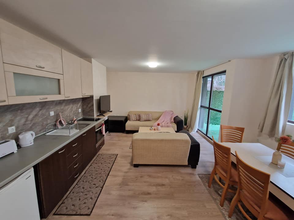 Spacious one bedroom apartment in Chalet Montan, Bansko