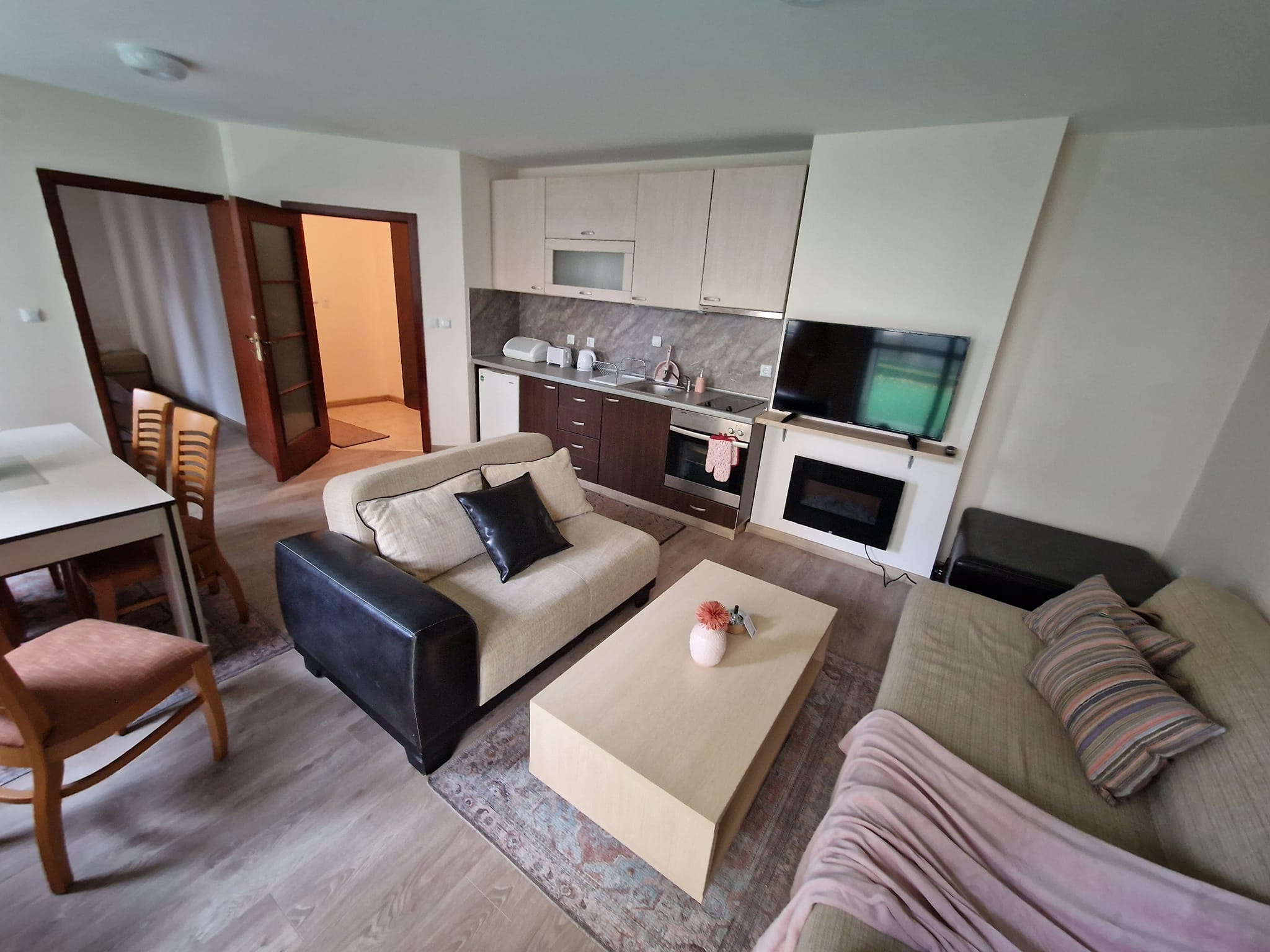 Spacious one bedroom apartment in Chalet Montan, Bansko