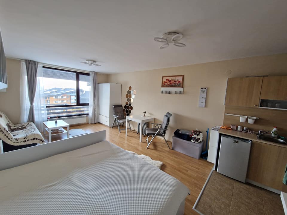 Functionally furnished studio at a good price near Bansko, Aspen Resort