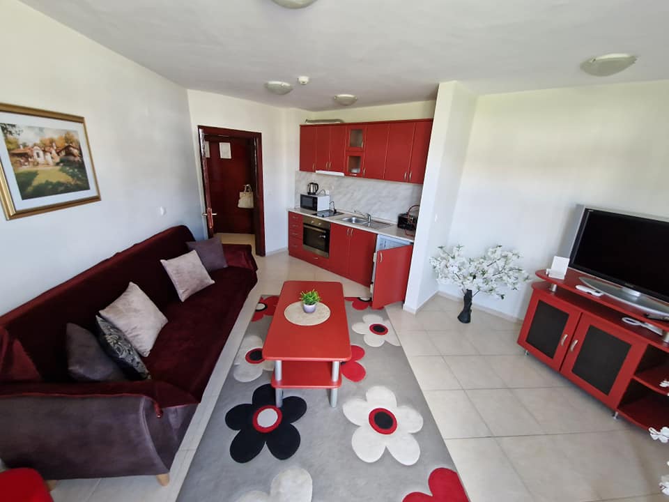 Two bedroom apartment in the Elegant LUX complex with Spa area and pool
