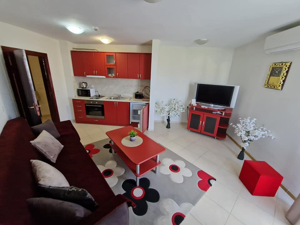 Two bedroom apartment in the Elegant LUX complex with Spa area and pool