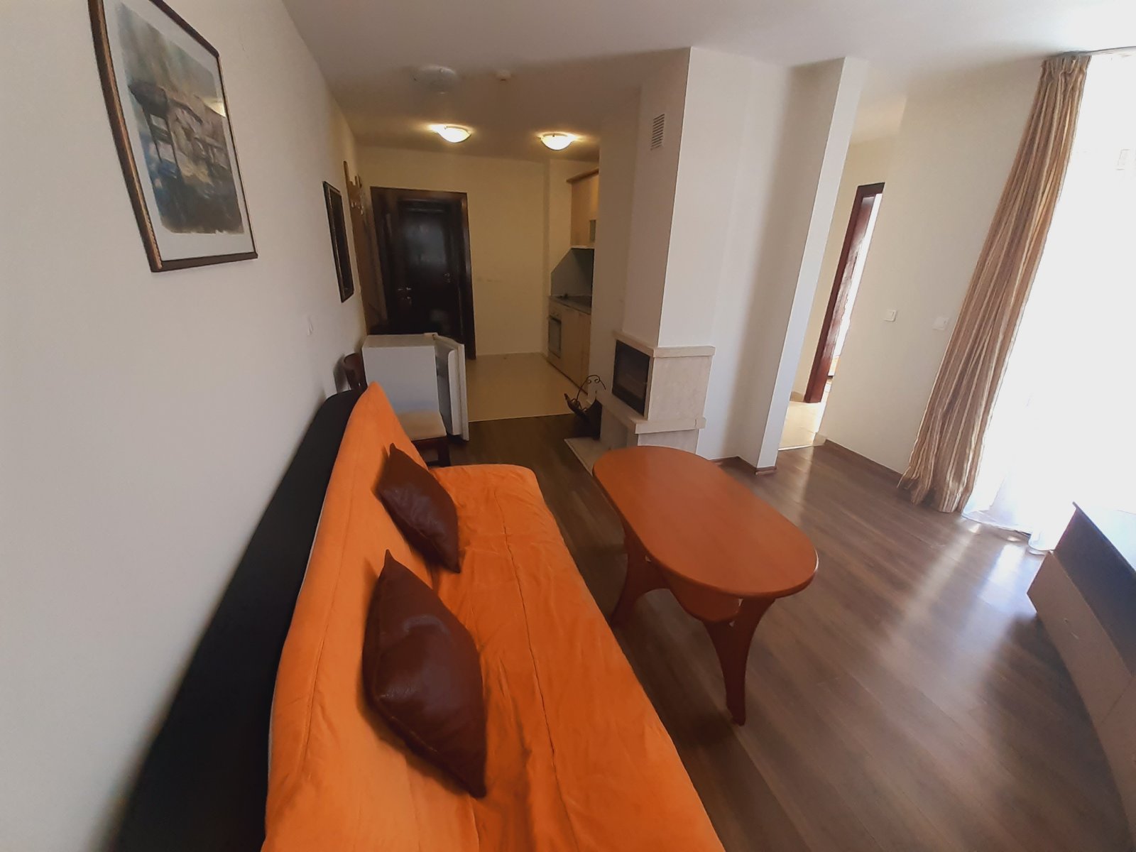 Bansko: Warm one-bedroom apartment in a gated complex with pool