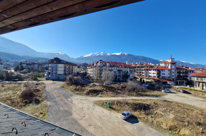Two bedroom apartment in a gated complex Elegant LUX with a frontal view of the Pirin Mountains
