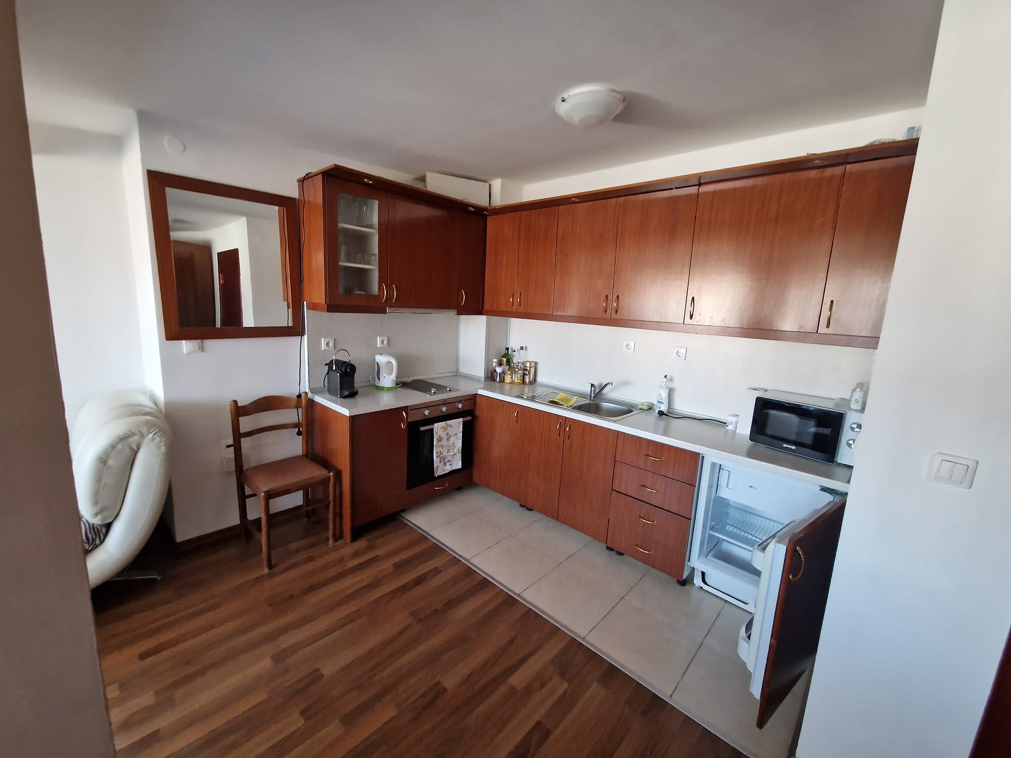 Two bedroom apartment in a gated complex Elegant LUX with a frontal view of the Pirin Mountains