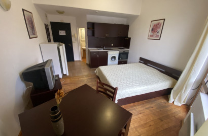 Affordable furnished studio with terrace for sale in Bansko