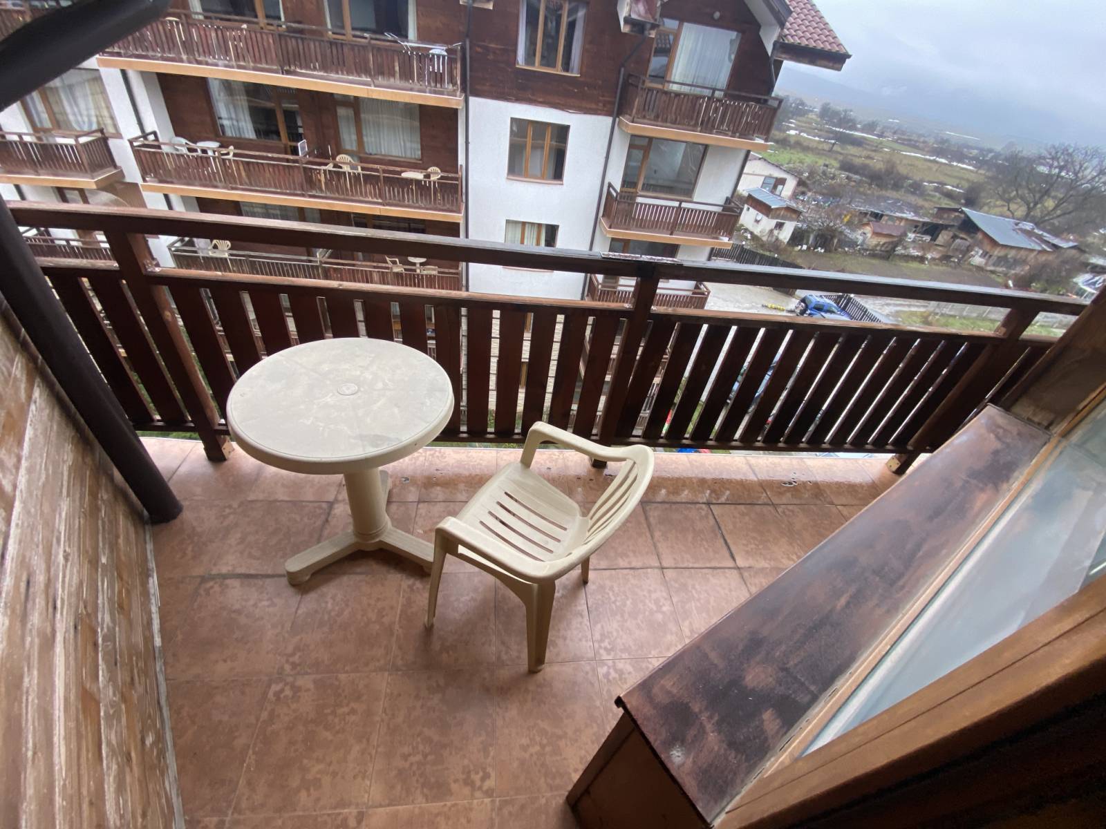 Affordable furnished studio with terrace for sale in Bansko