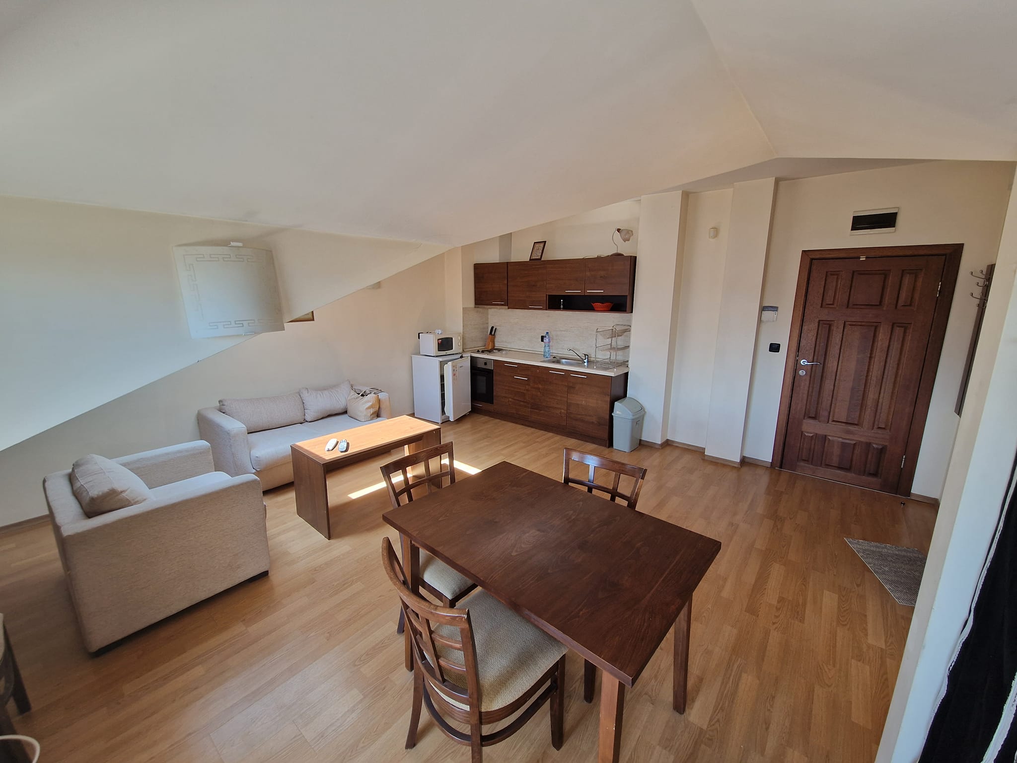 Affordable furnished one bedroom apartment next to the ski lift in Bansko
