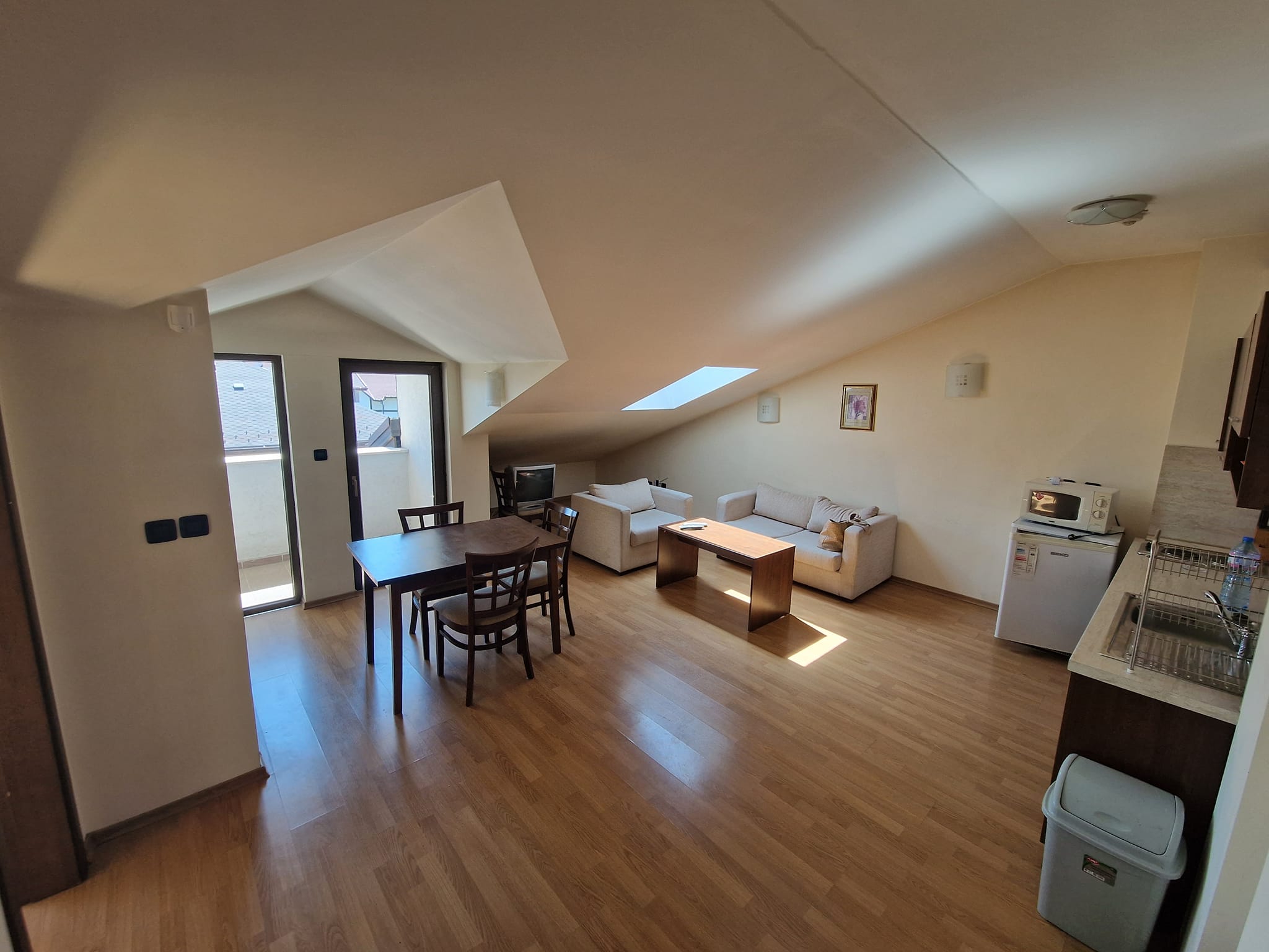 Affordable furnished one bedroom apartment next to the ski lift in Bansko