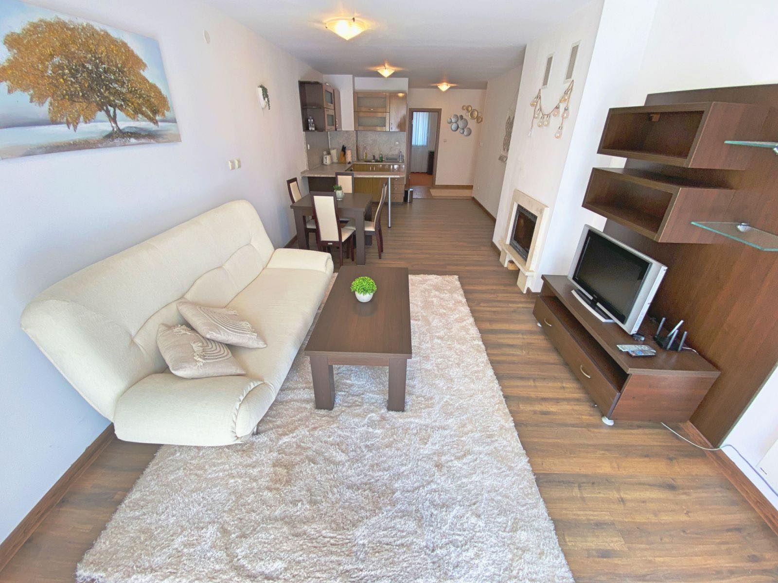 Bansko: Affordable one bedroom apartment for sale next to the White Lavina hotel