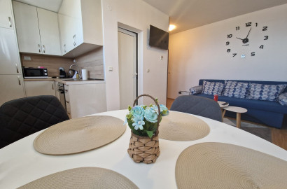 Spacious luxuriously furnished one bedroom apartment with low maintenance fee for sale in Bansko