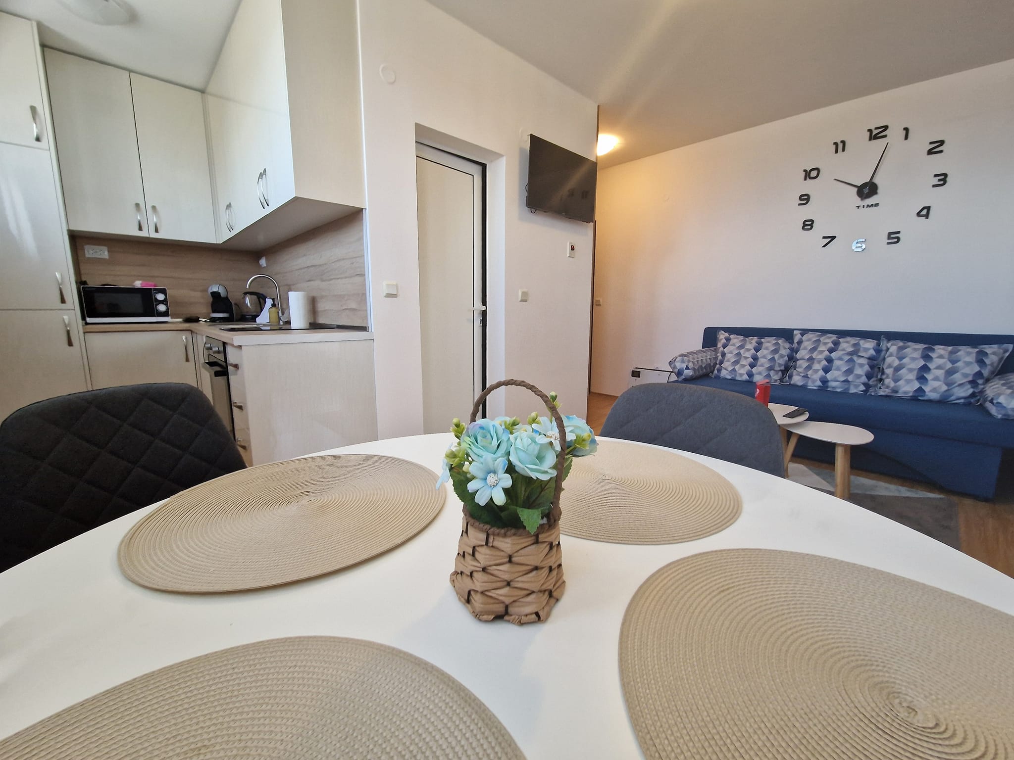 Spacious luxuriously furnished one bedroom apartment with low maintenance fee for sale in Bansko