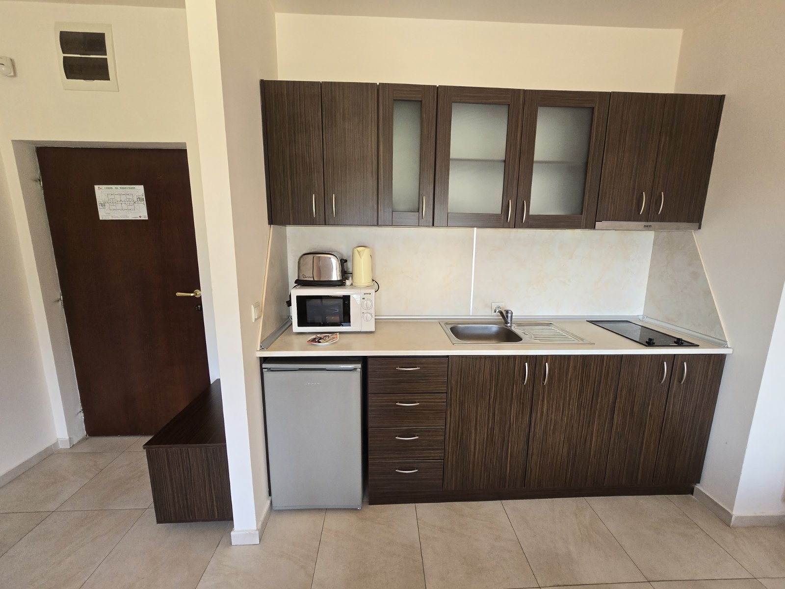 South-west studio with a terrace and a beautiful view of Pirin for sale in Bansko