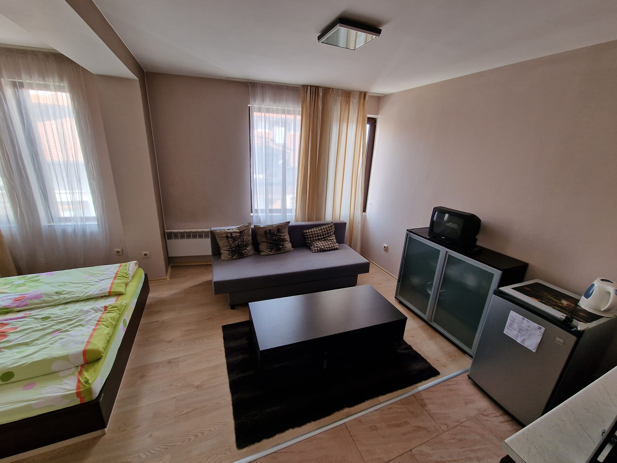 Bansko: Furnished studio in a residential building with a low maintenance fee