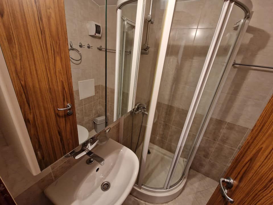 Affordable two bedroom apartment in a residential building with no maintenance fee
