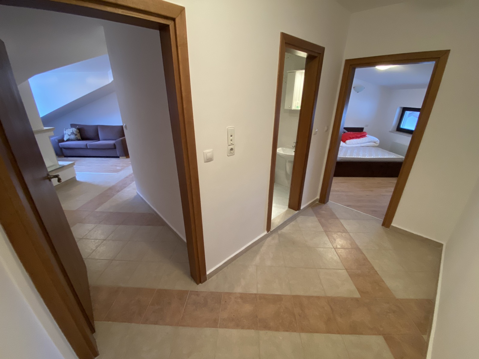Bansko, next to the lift, one-bedroom apartment with a fireplace in a year-round complex