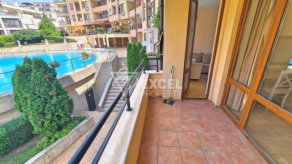 Bright and beautiful one-bedroom apartment in Saint Vlas