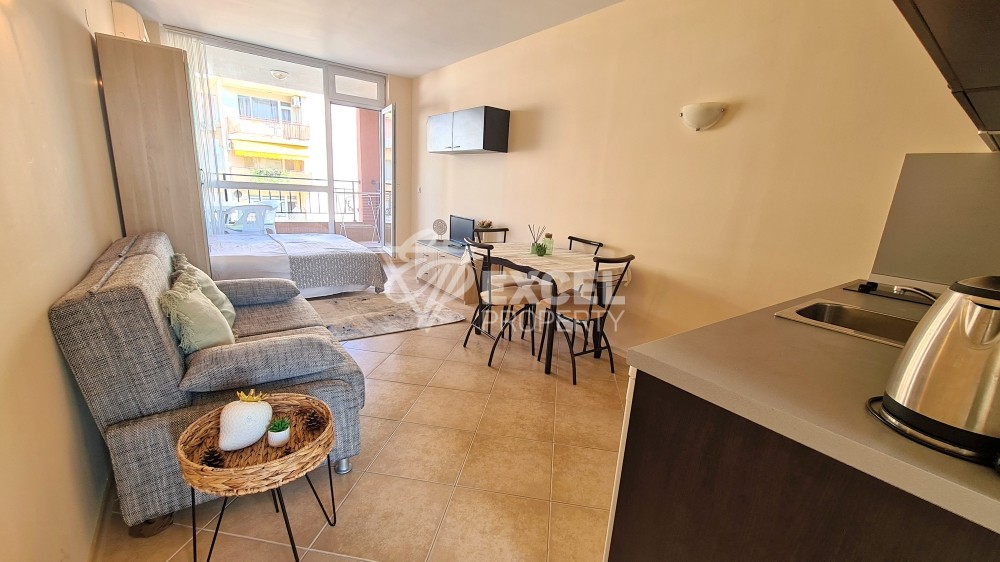 Beautifully furnished studio in the center of Sunny Beach