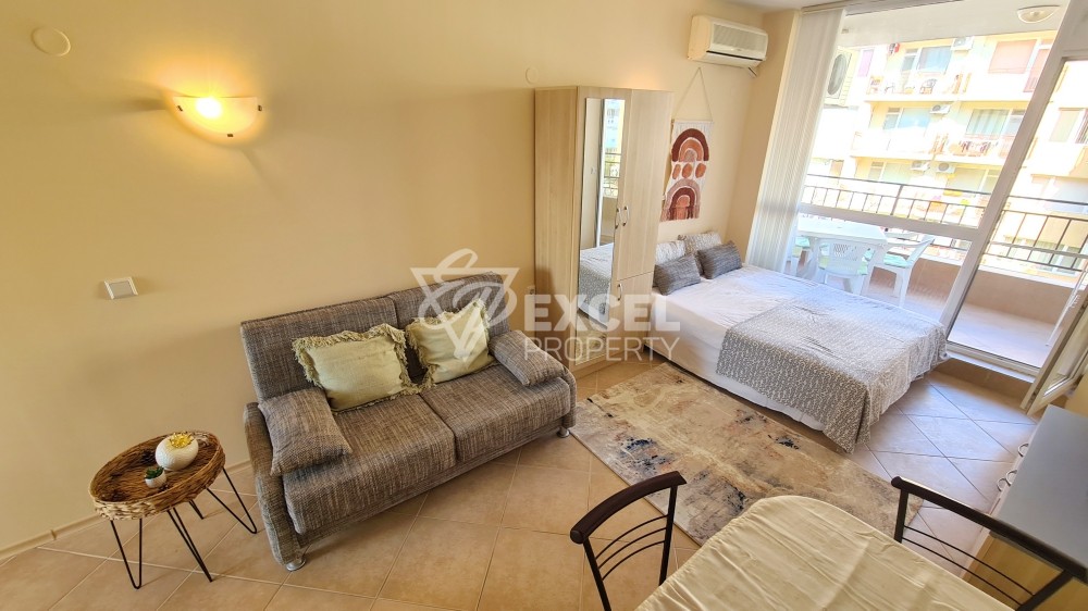 Beautifully furnished studio in the center of Sunny Beach