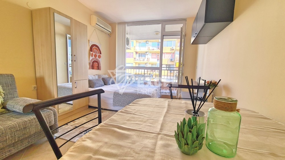 Beautifully furnished studio in the center of Sunny Beach