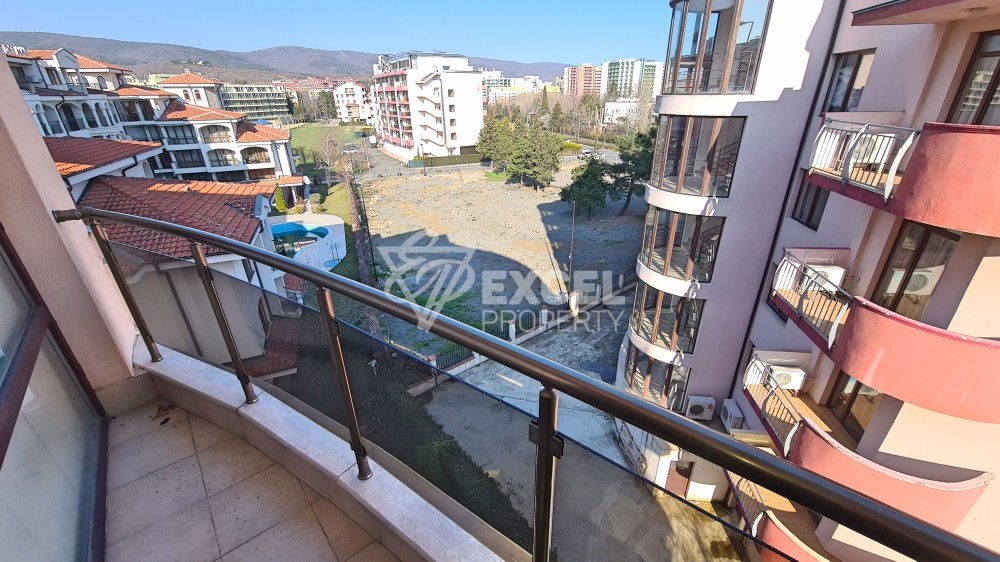 Beautifully furnished one bedroom apartment in the northern part of Sunny Beach