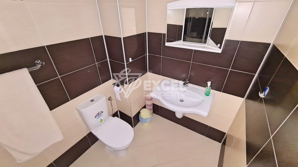 Beautifully furnished one bedroom apartment in the northern part of Sunny Beach