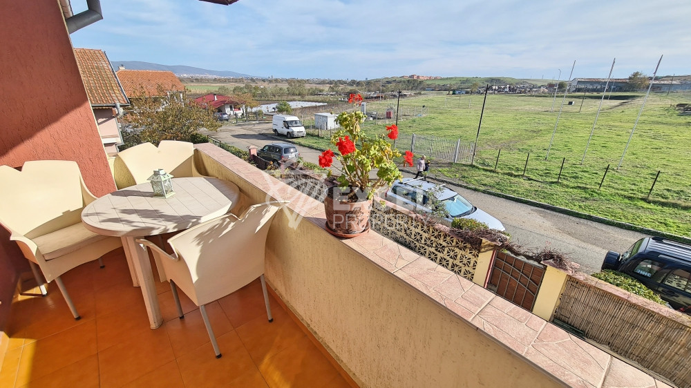 Detached fully furnished house with yard and barbecue