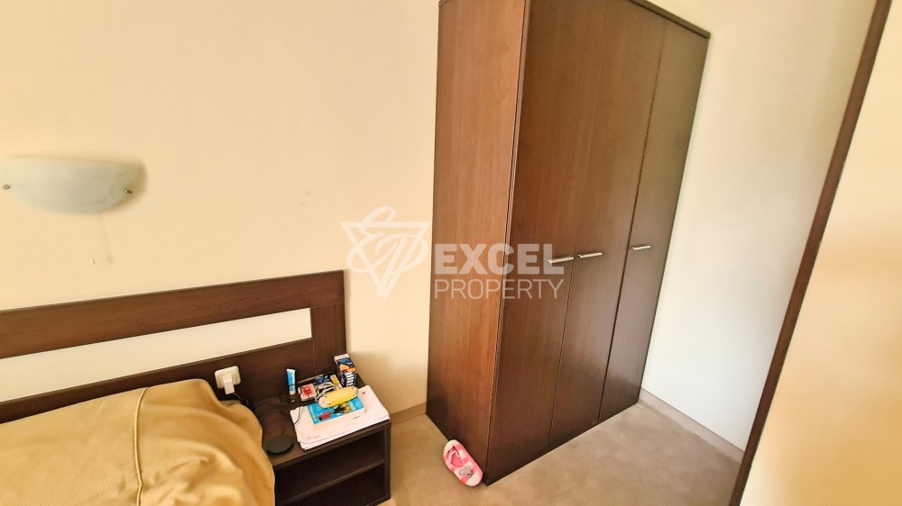 Reduced price! Extremely spacious 1-bedroom apartment on Flower street in Sunny Beach